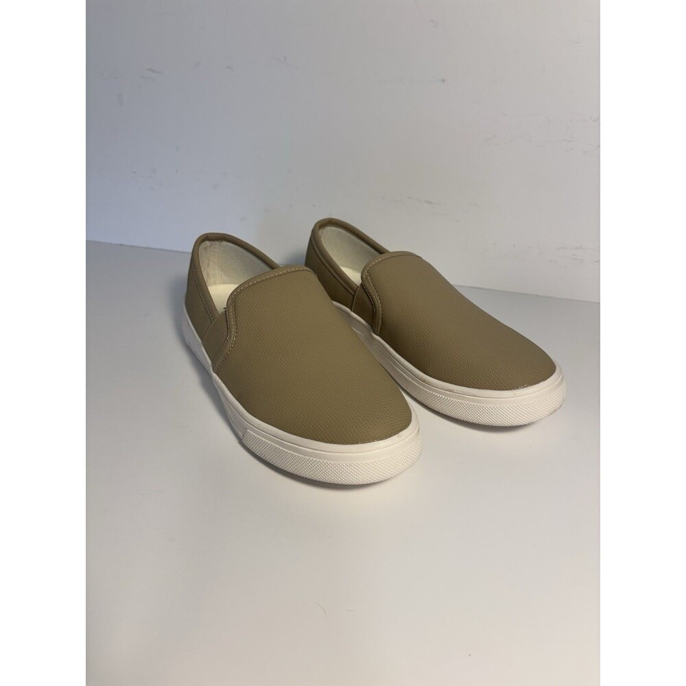 Kenzie Stephanie Women's 6M Shoes Slip On Tan Canvas